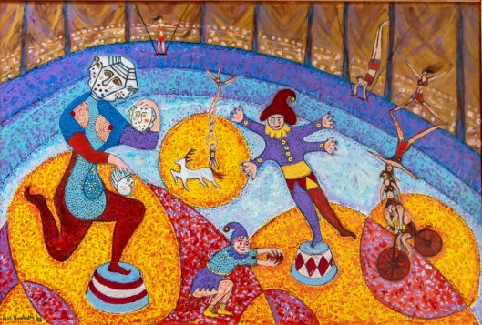 Museum whimsical artwork